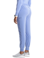 Брюки медицинские женские Cherokee IN122A на резинке, голубой, 44