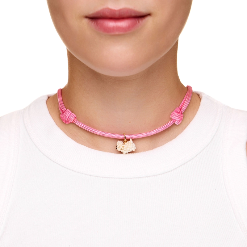 Колье Мой Любимый Пушистик на Паракорде – Мальтипу