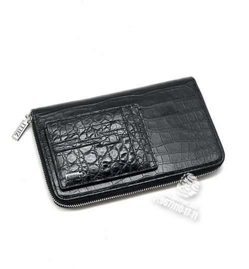 Портмоне из кожи крокодила Zilli