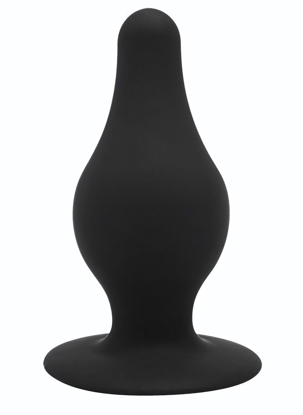 Черная малая анальная пробка SileXD - 7,2 см. (Цвет: черный)