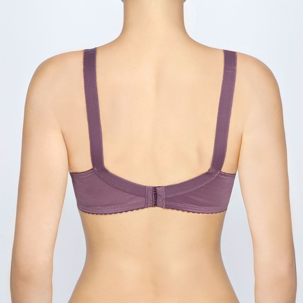 Бескаркасный бюстгальтер с мягкой кружевной чашкой (Размер: 100G) (Цвет: черный)