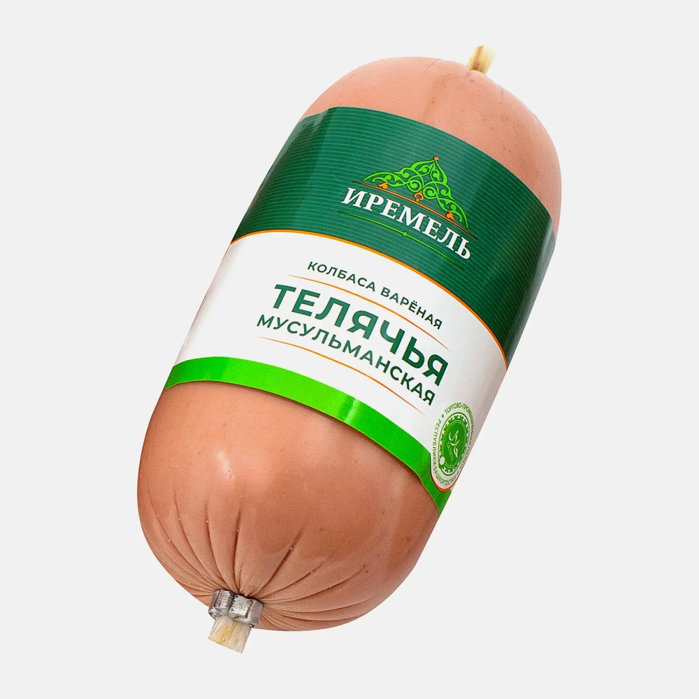 Колбаса Иремель Телячья Мусульманская вареная 400г