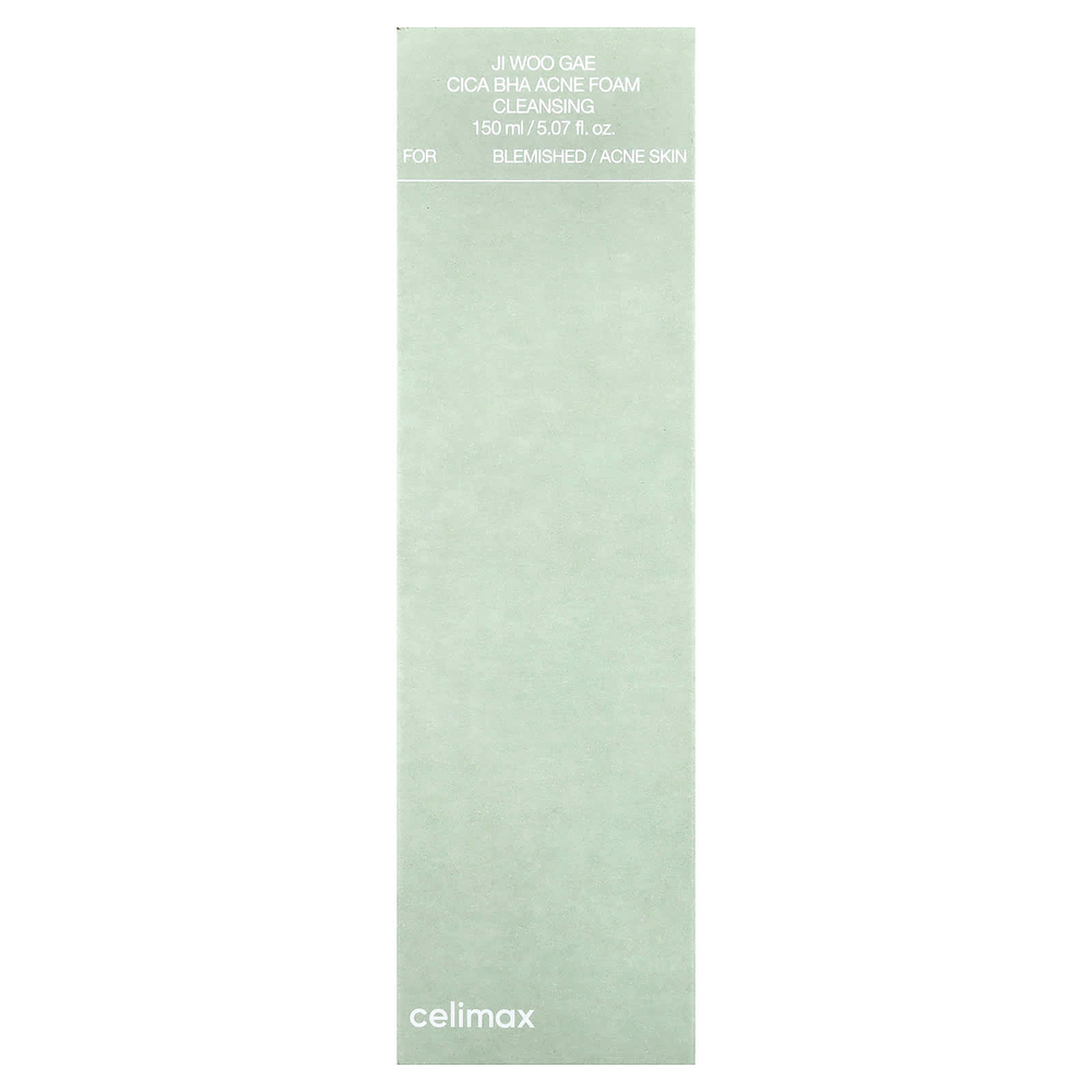 Celimax, Ji Woo Gae Cica BHA пенка для умывания от акне, 150 мл (5,07 жидк. унц.)