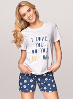 Пижама Sunflower: футболка и шортики (Размер: S) (Цвет: желтый)