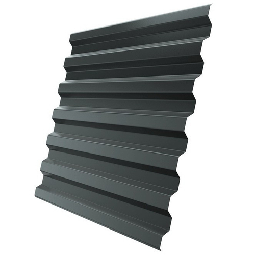 Профнастил С21 Железный Форт Pe 0,4 мм RAL 7005 мышино-серый