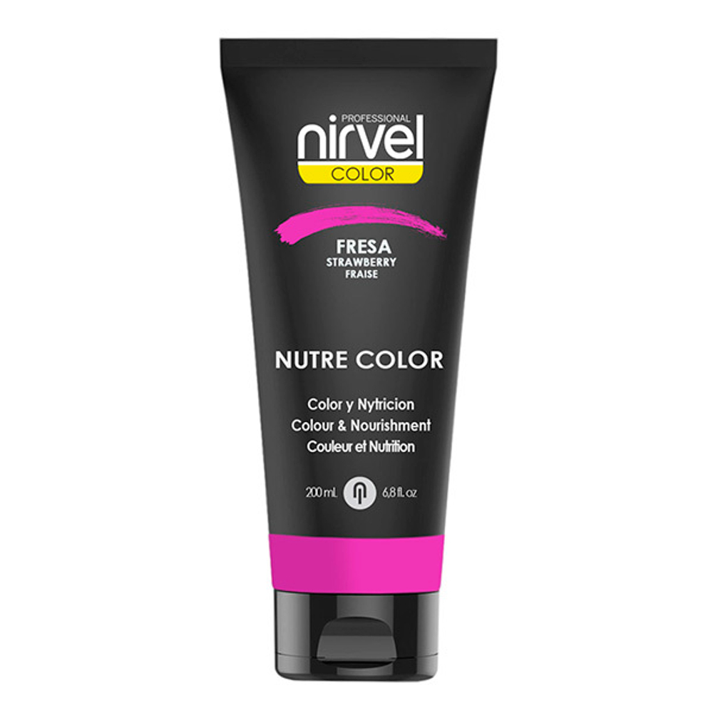 Гель-маска питательная Клубника Nirvel Nutre Color Strawberry 200мл
