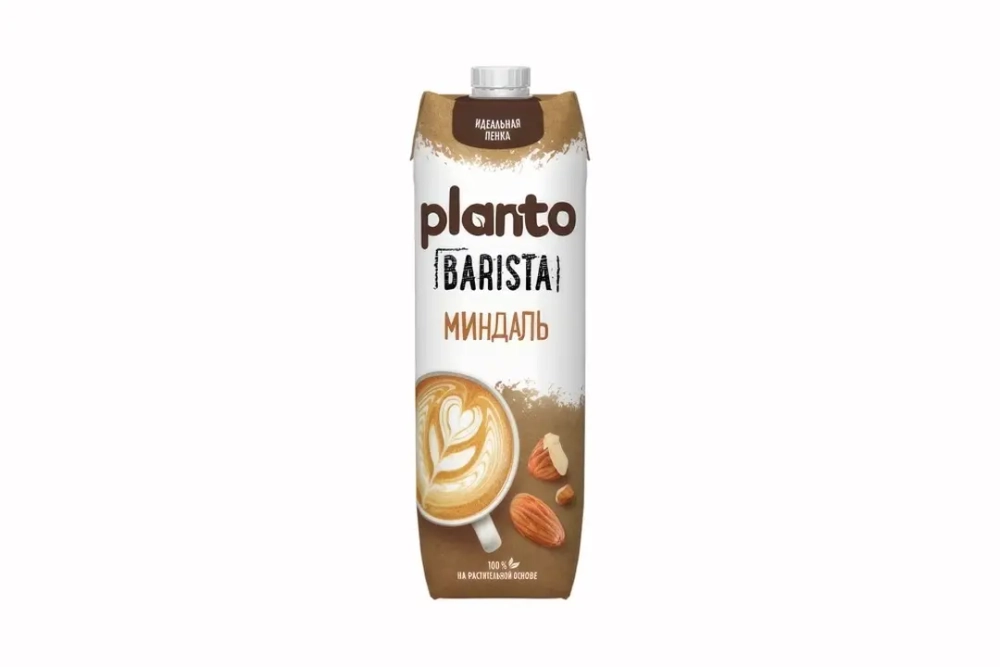 Растительный напиток Barista, миндальный 1,2% 1 л, Planto