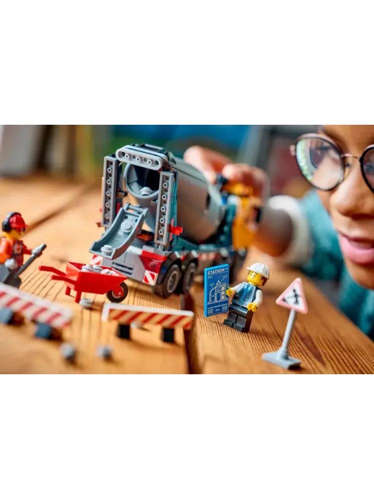 Конструктор City 60478 Бетономешалка