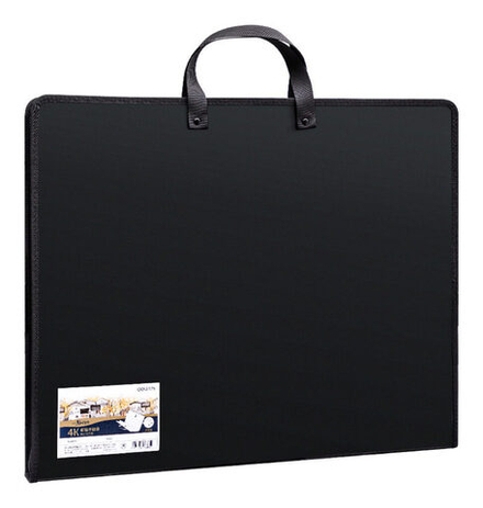 Папка А3 (440*350*35) полипропилен чёрная