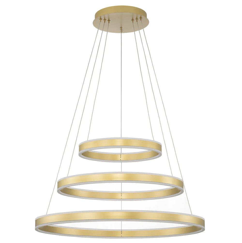 Citilux Дуэт CL719682 LED Люстра подвесная с пультом Золото