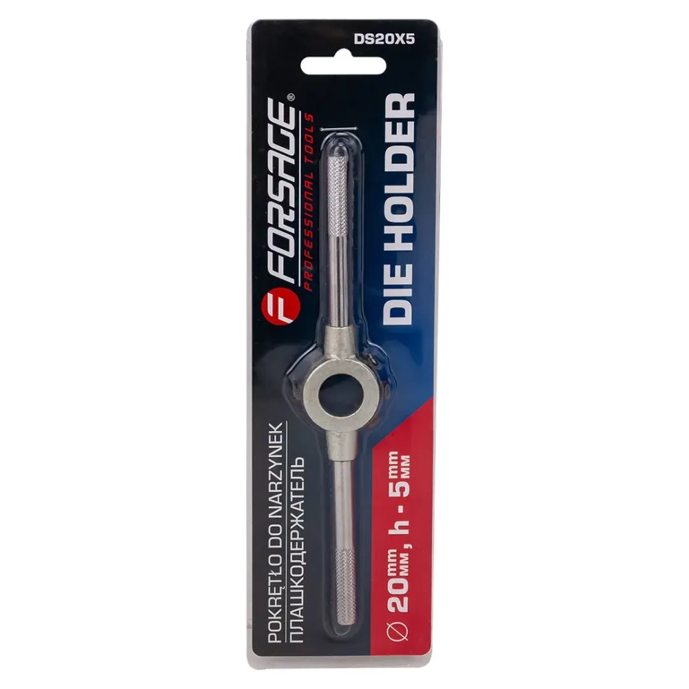 Плашкодержатель 20X5мм Forsage F-DS20X5