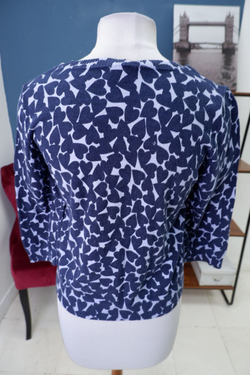 Джемпер H&M с принтом 46 размер