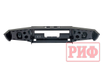 Бампер передний Toyota Land Cruiser 76/78/79 2007+ c доп. фарами, под штатную лебедку и расширители арок РИФ