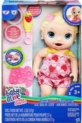 Кукла Hasbro Baby Alive Малышка Блондинка и снеки Baby Alive