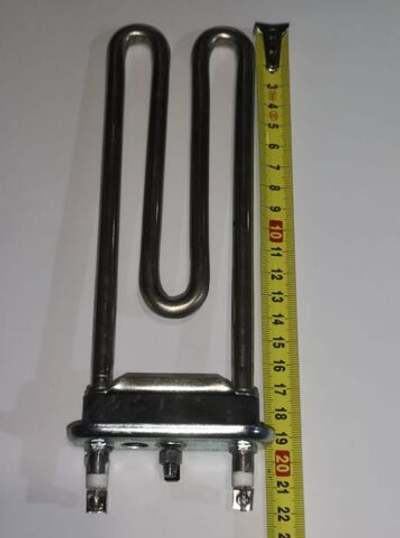 ТЭН 1700W прямой с отверстием под ДРТ для Ariston  KAWAI  длинна тэна 190мм