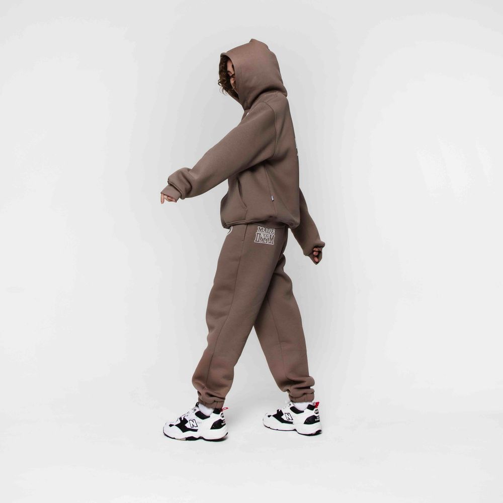 Спортивные штаны Dissident Sportive Goods коричневые