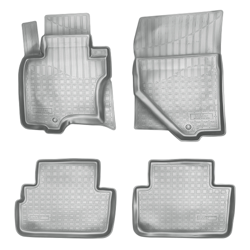 Ковры в салон Norplast/Unidec для Infiniti FX в кузове S51 (2012-)Полиуретан,Серый, арт.NPA10-C33-530-G