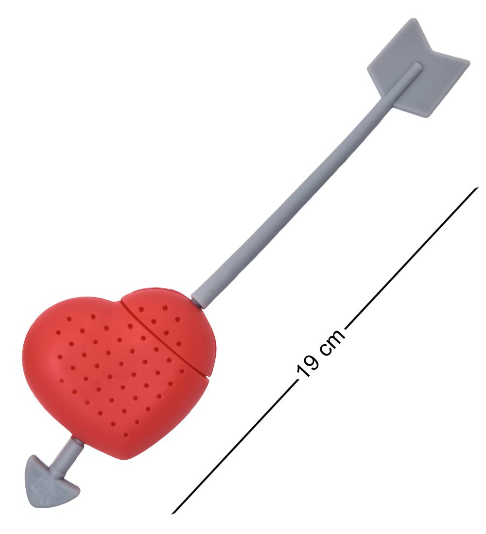 DN-73 Фигурка с ситцем для заварки «Сердце»