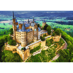 Puzzle Premium Plus Quality 1000 el. Photo Odyssey: Hohenzollern Castle, Germany