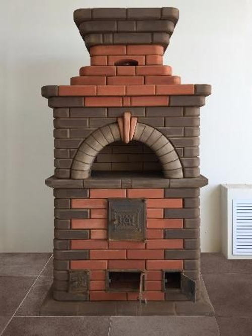 Кирпич керамический печной М300 Темный Шоколад радиус. (300шт.) Кирово-Чепецк