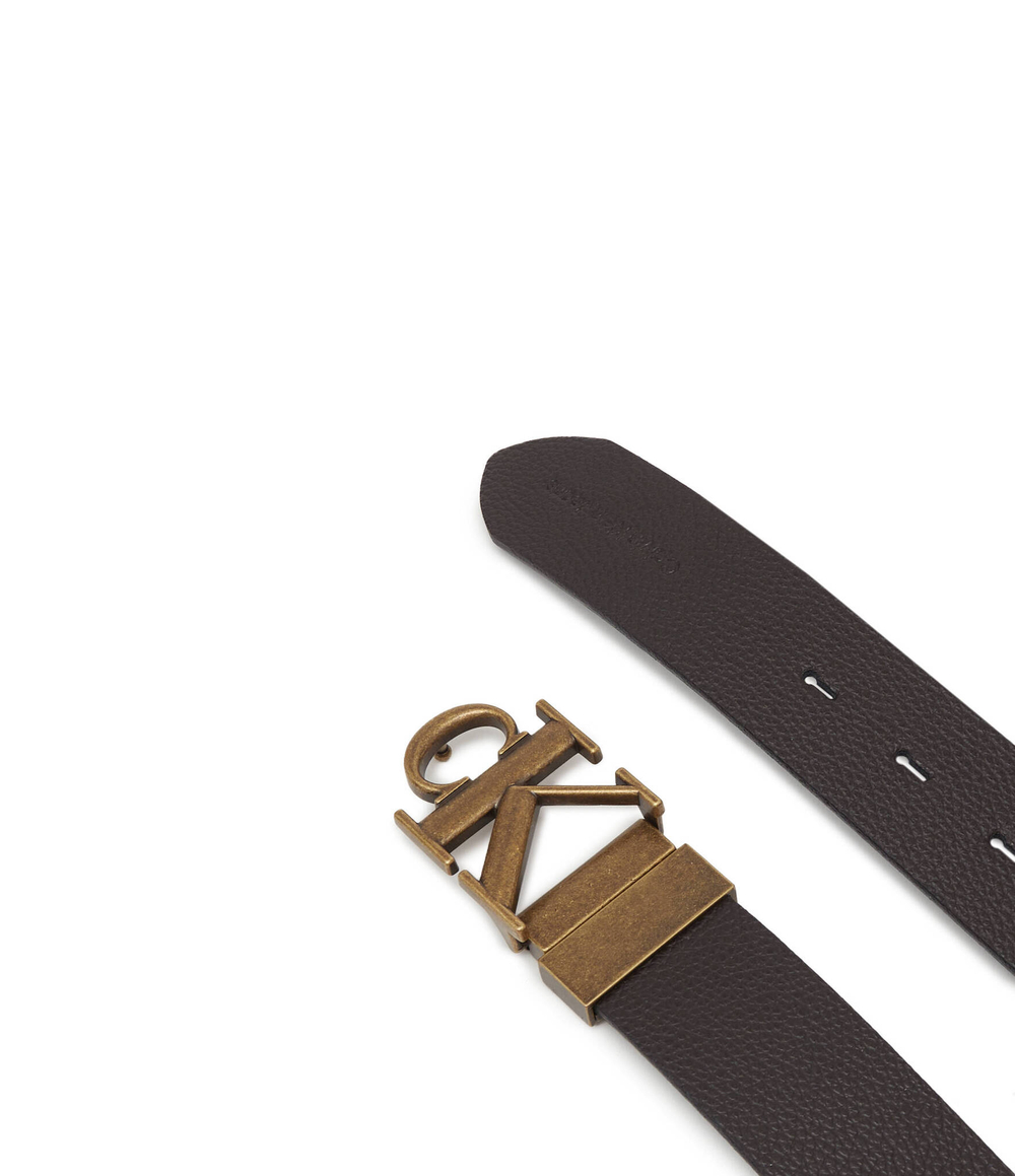 Двухсторонний ремень CALVIN KLEIN JEANS - коричневый(K50K511204)