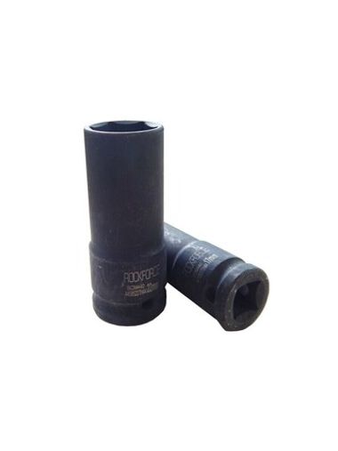 Головка ударная тонкостенная 19мм 6 гр.(80 ммL)1/2''сталь повышенной прочности 440SCM, RockForce##Rock FORCE RF-4458519TH44