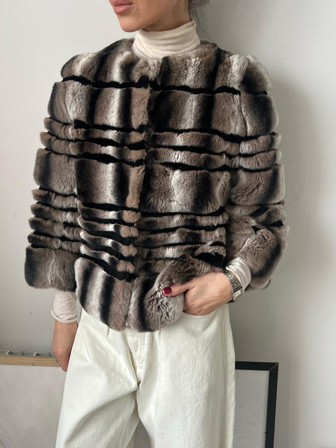 Укороченная шуба Yves Salomon, XS