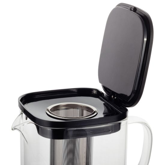 Стеклянный заварочный чайник 600 мл. Kamille KM 0778S со съемным ситечком