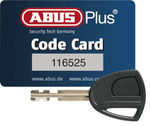 Трос с замком ABUS Granit Steel-o-flex 1000/80 80см