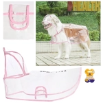 Дождевик для крупных пород собак «KOMFORT», прозрачный, р XL