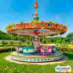 Карусель чашечки «Цветное настроение» 6 чашек, 12 мест, 6×6×5 м