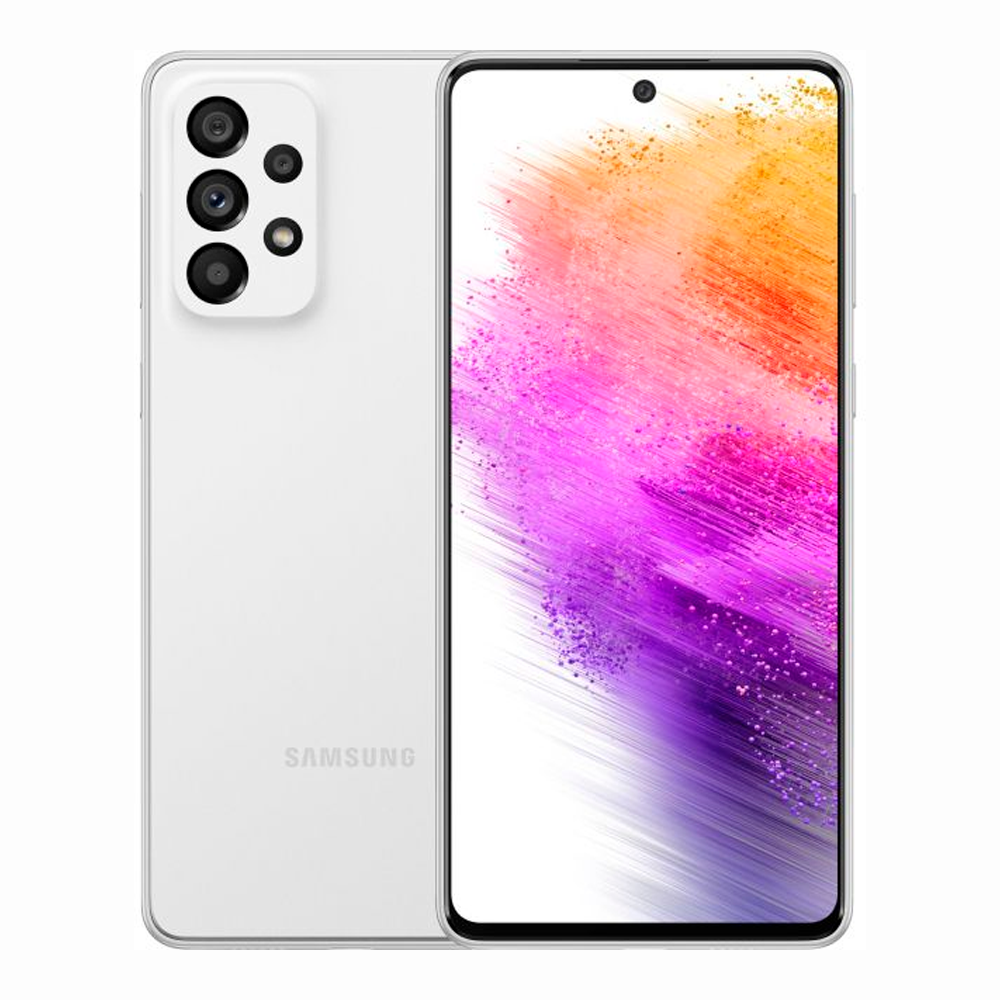 Смартфон Samsung Galaxy A73 5G 6/128GB, Awesome White (Белый)
