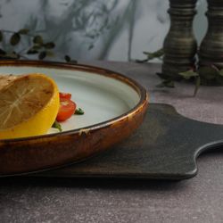 Тарелка с бортом d 25,5 см h3,2 см   P.L. Proff Cuisine [6]