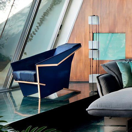 Floor design lamp Alice by Atelier de Troupe