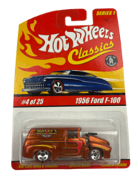 Hot Wheels Classics Series 1: 1956 Ford F-100 (Red) (#4 of 25) (2005)