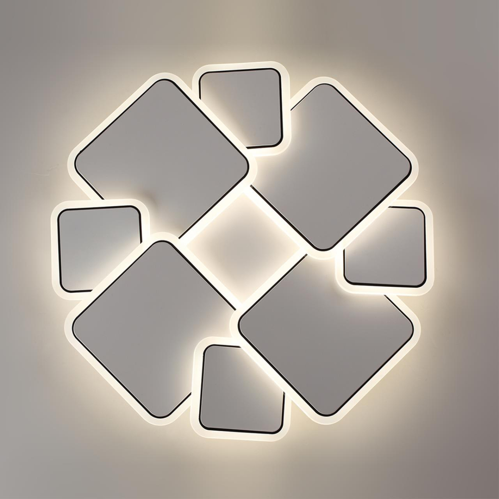 8013/90CL LEDIO LN25 белый, хром/белый металл/акрилл Потолочный светильник LED 90W 220V 3000-6000K BRIDGE