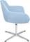 Крутящееся кресло A646-5 (Elegance S), голубой кашемир, ножка хром