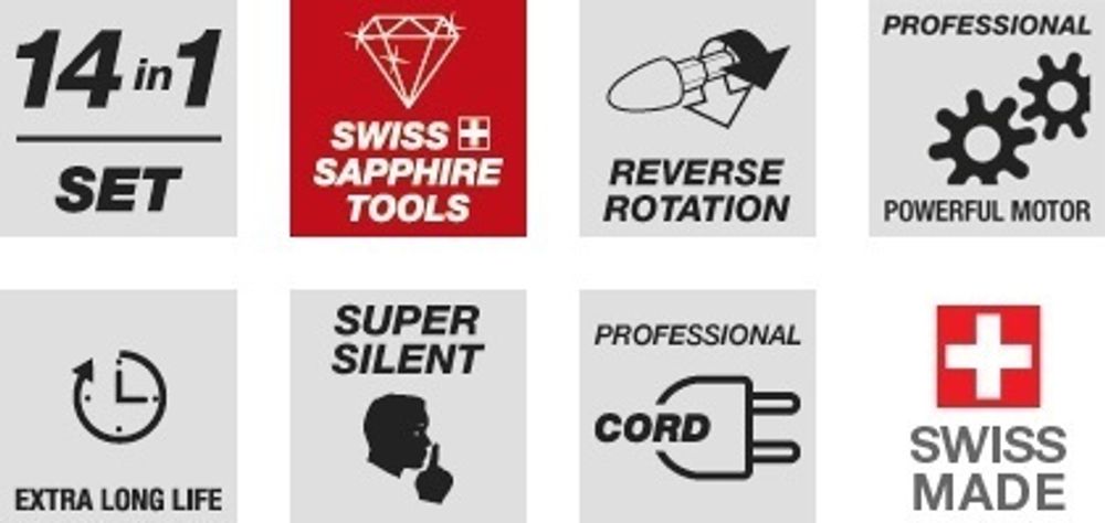 Маникюрный/педикюрный набор Valera Maniswiss Professional Set (651.01) - 5