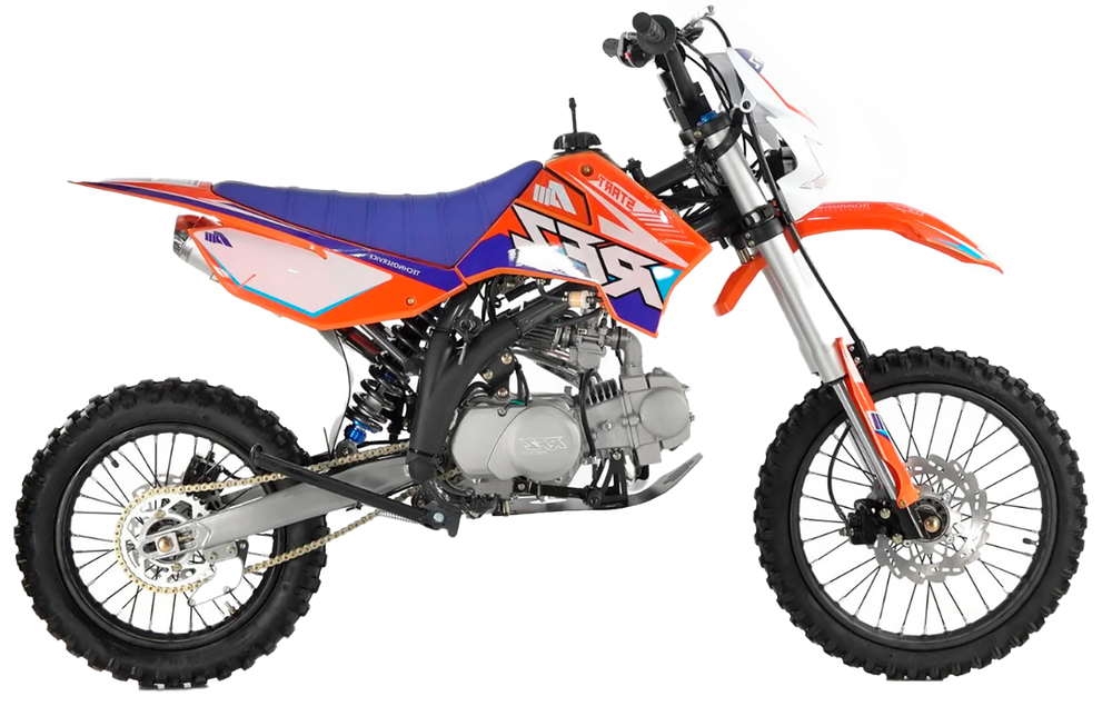 Питбайк Apollo RFZ START 125LE 17х14 Оранжевый
