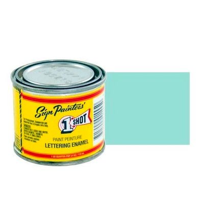 Эмаль для пинстрайпинга 1 Shot Бледно-голубой (Robin Egg Blue), 118 мл