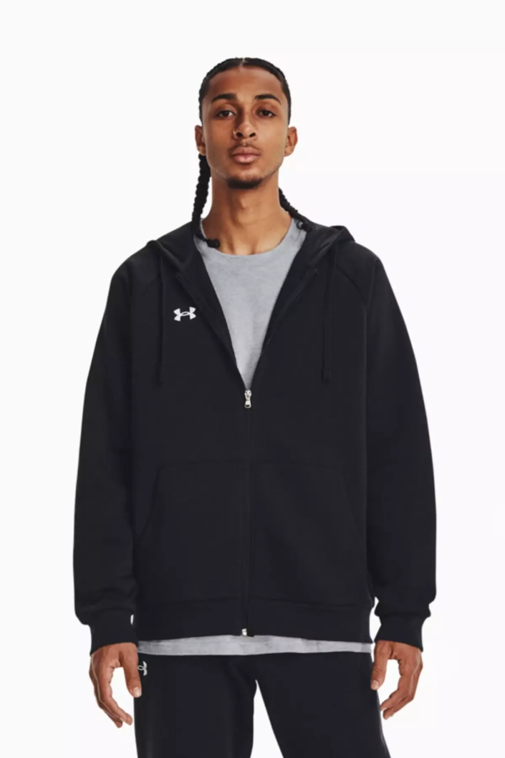 Кофта Under Armour Rival Fleece FZ - черный