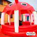 Батут для аттракциона родео «Дикая прерия», 5×5×4 м