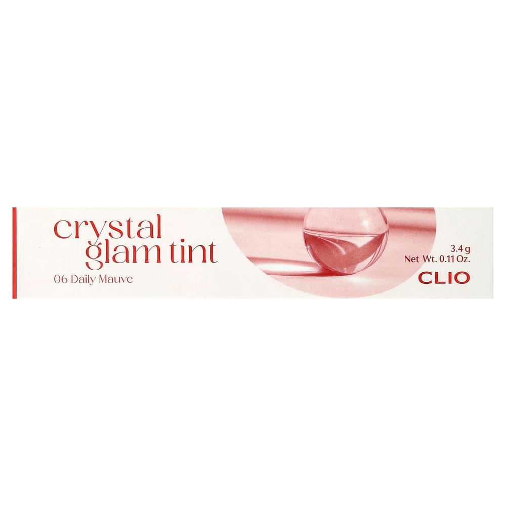 Clio, Crystal Glam, оттенок 06 Daily Mauve, 3,4 г (0,11 унции)