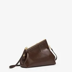 Сумка Fendi Fendi First маленькая темно-коричневый