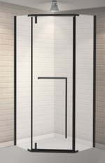 Ограждение душевое ESBANO ESS-90PR-B 90x90x195
