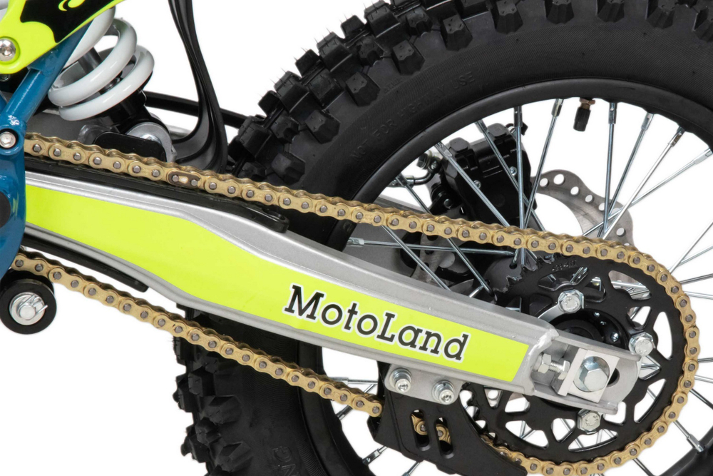 Питбайк Motoland TCX125 E 17/14 зеленый NEW