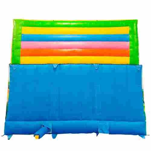 Детский надувной батут-горка «Динолэнд» с прямым скатом 6*5*6 м