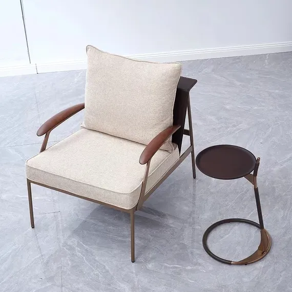 Приставной журнальный столик GQ, Ø38х61 см