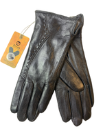 Регал.Перчатки.Женские.Кожаные.Сенсорные.10 шт в упаковке.