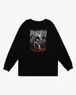 Лонгслив Hook Медведь Черный